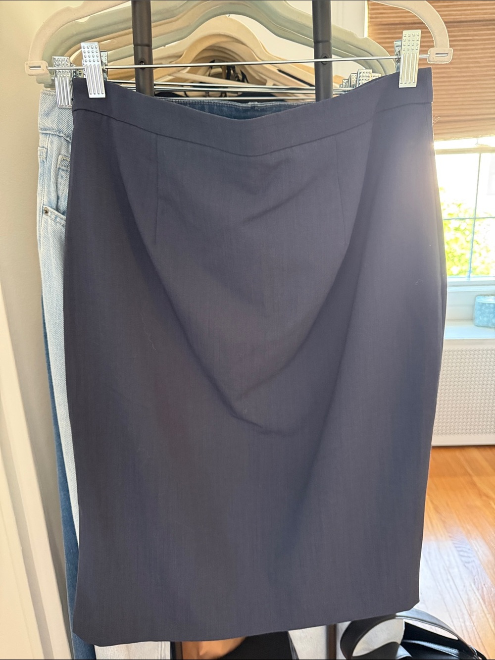 Banana Republic Navy Pencil Skirt - Tailored Office Style